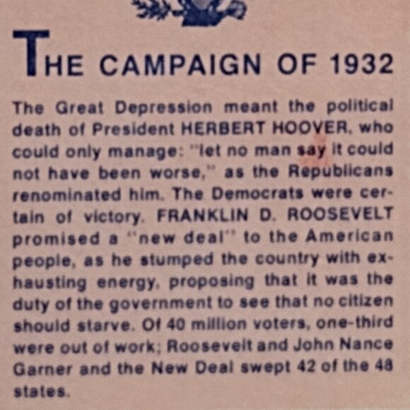 Hats Off To The Past - The Campaign of 1932 - Picture 3 of 5